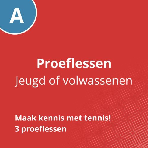 TC '91 Stadshagen | Winter 2025-2026 | Proeflessen Pakket A