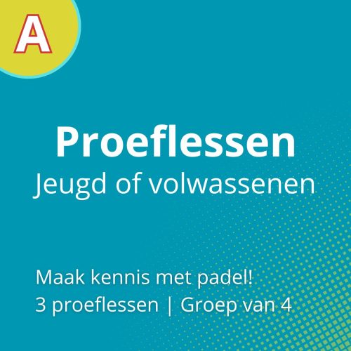 RSV Voorwijk Padel | Winter 2025-2026 | Pakket A | Proeflessen