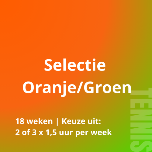 TC '91 Stadshagen | Zomer 2026 | Selectie oranje/groen