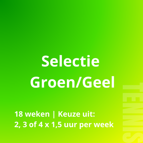 TC '91 Stadshagen | Zomer 2026 | Selectie groen/geel